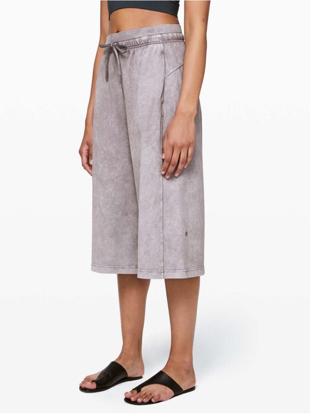 lululemon Inner Glow Wide Leg Cullote Dusty Rose